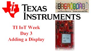 TI IoT Week Sensor Node Project Part 3 [upl. by Mixam]