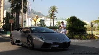 Lamborghini Reventón  Loud Accelerations  Driving in Monaco  1080p HD [upl. by Alison]