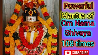 The Powerful Mantra Of Om Nama Shivaya 🔱 108 times🔱🙏🏻🙏🏻🙏🏻🙏🏻🙏🏻 [upl. by Jaunita]