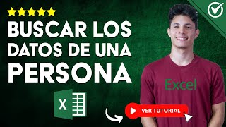 Cómo BUSCAR los DATOS de una PERSONA en Excel  🔎 Encuentra los Datos con la Cédula 🔎 [upl. by Nylarac]