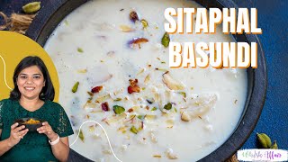 Sitaphal Basundi Recipe [upl. by Lonny]