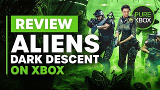 Aliens Dark Descent  Commented Gameplay Trailer [upl. by Ahsurej421]