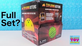 Exploding Kittens Game Backpack Hangers Blind Bag Toy Review Opening  PSToyReviews [upl. by Iman]