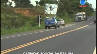 OPERAÇÃO POLICIAL EM ITABUNA SUL DA BAHIA [upl. by Strade]