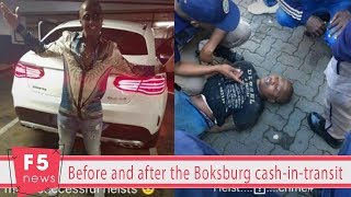 Before and after the Boksburg cashintransit [upl. by Heber]