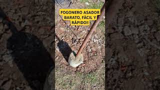 TUTORIAL PARA HACER FOGONERO ASADOR asado asadoargentino carneassada parrilladas fogonero [upl. by Evets]