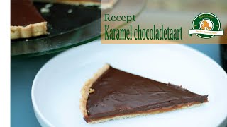 Chocoladetaart maken met een laag karamel Het lekkerste chocoladetaart recept [upl. by Annaej]