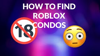 UPDATED HOW TO FIND CONDOS  SCENTED CONS ON ROBLOX NOVEMBER [upl. by Gloriane839]