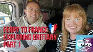 France  Part 1  Ferry to Cherbourg  Camping Huttopia  Concarnaeu  Camping Le Cabellou Plage [upl. by Johppah]