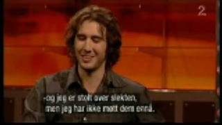 Josh Groban Senkveld  Interview [upl. by Gerome]