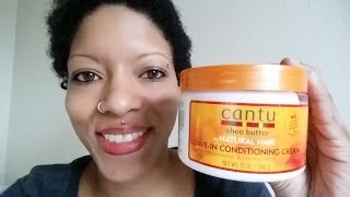 Review  Cantu LeaveInConditioning Cream [upl. by Perron826]