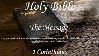 English Audio Bible  1 Corinthians COMPLETE  The Message [upl. by Mctyre]