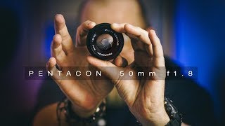 Why PENTACON 50mm f18 lens is GREAT for a PRO shooter PHOTOVIDEO samples [upl. by Fogg208]