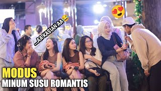 VIRAL MINUM SUSU ROMANTIS CEWEK CANTIK GAK DI KENAL PART 7 [upl. by Naujek98]