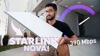 STARLINK BAIXOU O PREÇO DE NOVO Comprei a Nova Antena de 3ª Geração  Ainda vale a pena [upl. by Yeldahc]