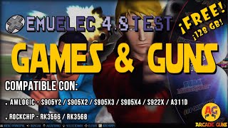 GamesampGuns  Compilación de juegos en Emuelec 48  Lanzamiento [upl. by Heshum250]