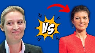 Wagenknecht blamiert sich gegen Weidel – AfD setzt klare Akzente im TVDuell [upl. by Relyt]