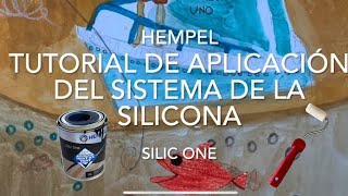 Tutorial de aplicación del sistema de la silicona con Silic One HEMPEL [upl. by Haase542]