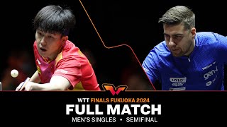 FULL MATCH  Wang Chuqin vs Darko Jorgic  MS SF  WTTFukuoka 2024 [upl. by Ehc11]