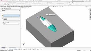 SOLIDWORKS  Cavity Feature in Assembly Mode [upl. by Skolnik768]