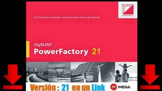 Descarga DIgSILENT PowerFactory 21 un Link MEGA [upl. by Eilah]