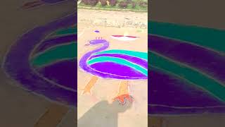 Basic school ke Bchcho ki Rangoli [upl. by Wojcik]