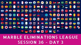 Marble Race League Eliminations Session 36 Day 3 [upl. by Hannahs]