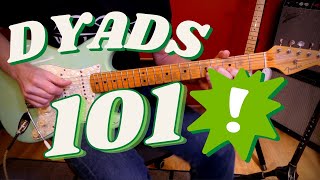 Dyads 101 Guitar Exercise [upl. by Androw]