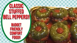 Classic Stuffed Peppers Recipe  Noreens Kitchen [upl. by Emse]