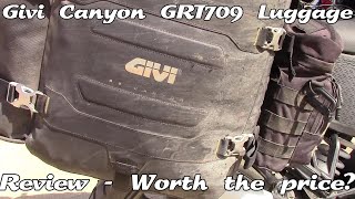 Givi Canyon GRT709 Luggage Review  Worth the Price [upl. by Calle160]