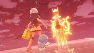 Pokémon Diamond amp Pearl Reimagined Arceus encounter scene Video ConceptFanArt [upl. by Elyr]