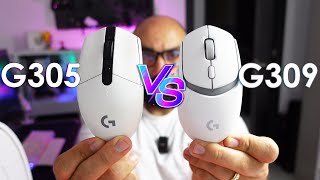 LOGITECH G305 VS G309 [upl. by Efinnej]