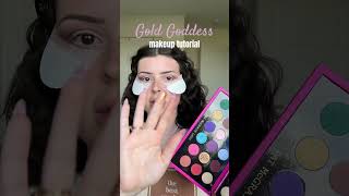 Gold Goddess Makeup Tutorial [upl. by Urial264]