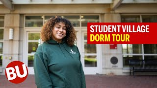 Boston University Dorm Tour StuVi I amp StuVi II [upl. by Ahsitniuq]