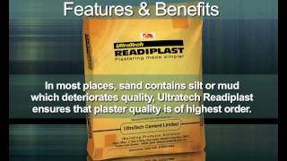 ULTRATECH READIPLAST WALL PLASTER [upl. by Lustig211]