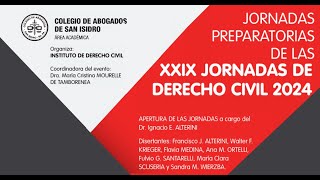 Jornadas preparatorias de las XXIX Jornadas Nacionales de Derecho Civil 2024 [upl. by Nevil]