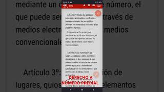 Derecho a numeración predial [upl. by Gabey]