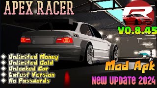 Apex Racer  v0845  Mod Apk  Unlimited Money Unlimited Gem  Gameplay [upl. by Rehpotsyrhc]