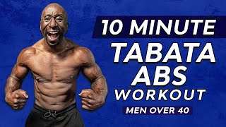 10 Minute Abs Workout  No Equipment  TABATA FOLLOW ALONG [upl. by Messere545]