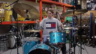 Live From The Drum Shop Caden Clinton Pool Kids [upl. by Fayina]