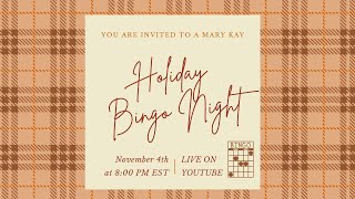 November Holiday Bingo Night [upl. by Cogswell]