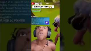 Clix Trolling Speed in Fortnite ishowspeed clix funny [upl. by Anne-Marie196]