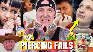 WORST PIERCING FAILS OF 2023  Roly [upl. by Enairb]