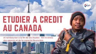 Urgent  Étudier à crédit au canada 🥳  fini le stress des garants et de la capacité financière [upl. by Eeralav]