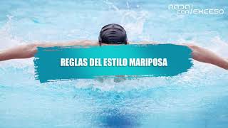 Reglas en Natación del estilo mariposa [upl. by Elwaine]