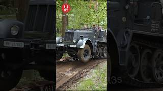 8 Tons German WW2 halftrack ww2 military vehicles wwii vehicle army war wehrmacht machine [upl. by Aliehs27]