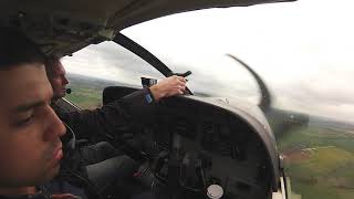 Cessna 208 full of skydivers Cockpit view INSANE dive back down [upl. by Zsolway928]