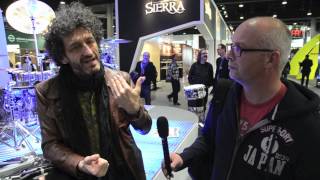 Jojo Mayer on his new pedal musikmesse 2012 [upl. by Norek]