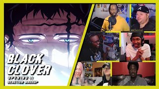 BLACK CLOVER OPENING 13  REACTION MASHUP😱 [upl. by Ahsinek280]