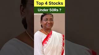 Top 4 Stocks  Under Rs 50  President Holding Shares [upl. by Nevlin406]